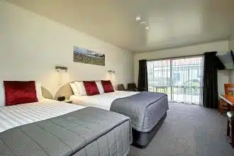 Garden View room at White Morph Inn Kaikoura